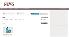 Desktop Screenshot of coupons.ncnewsonline.com